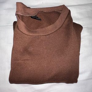 Shein Sweatshirt Brown Size L
